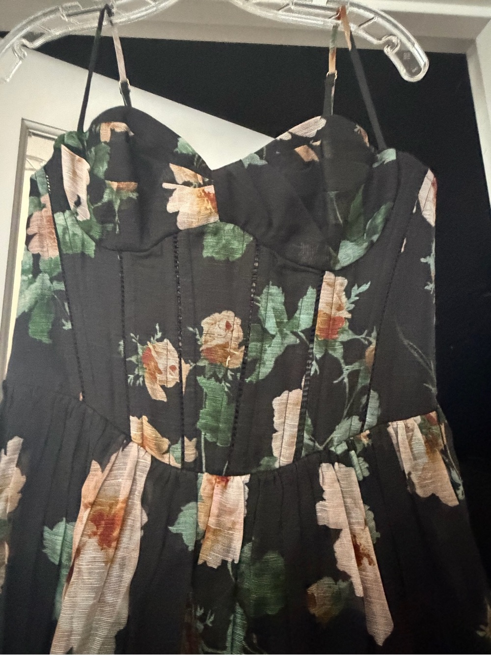 NWT Zimmermann Floral Corset Midi Dress - Size 2 (US 8) - Picture 4 of 8